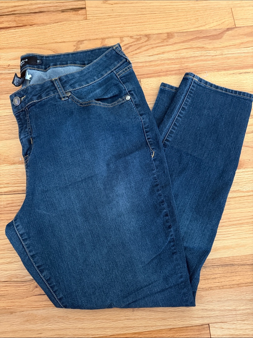 torrid Dark Blue Straight-Leg Women’s Jeans